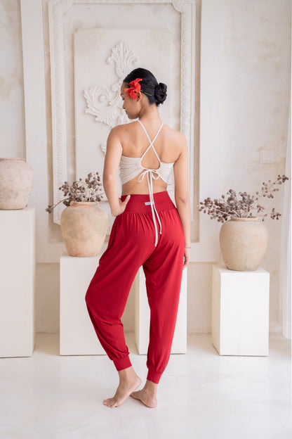 Samata Harem Pants - Wild Rose