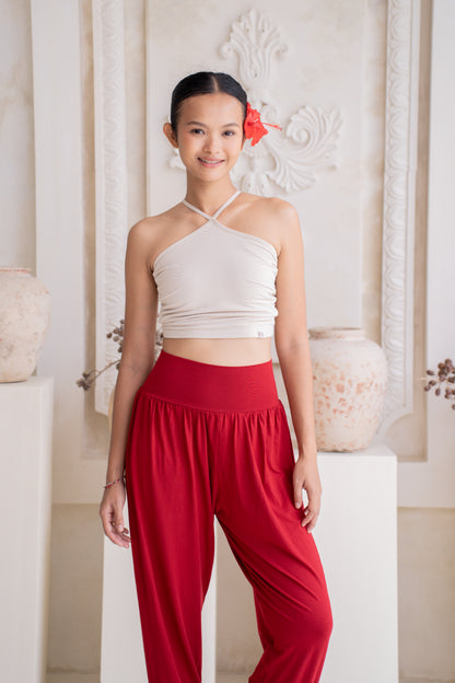Turiya Halter-neck Top - Seashell