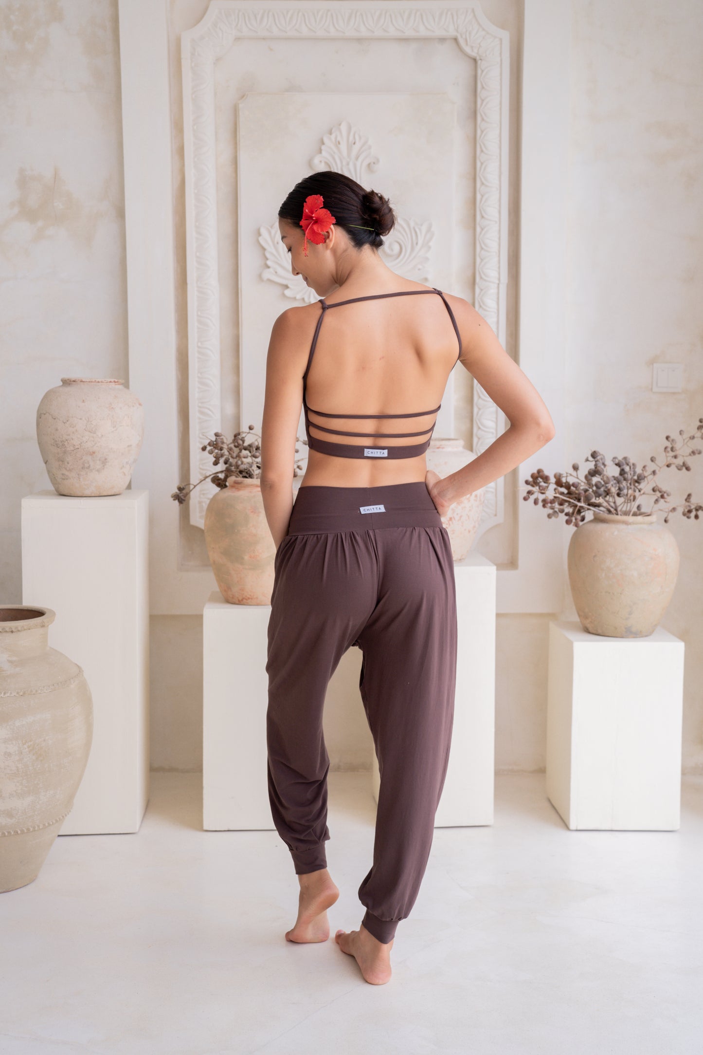 Samata Harem Pants - Chocolate