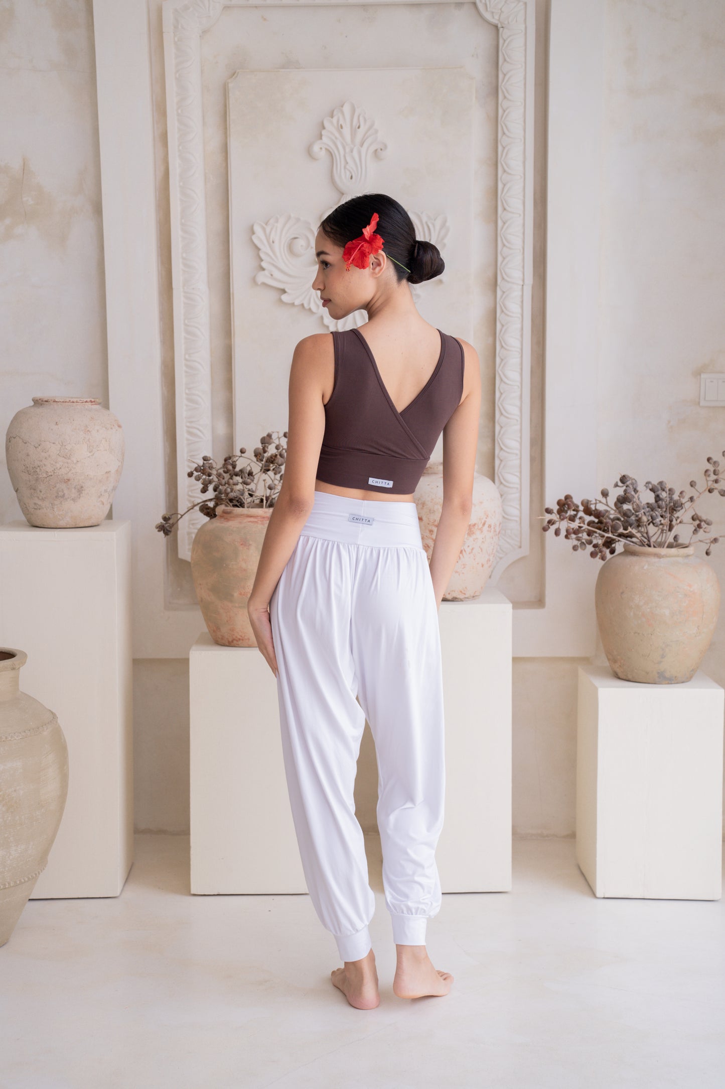 Samata Harem Pants - White