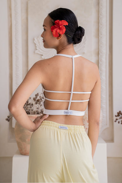 Kaya Strapline Top - Coconut Milk