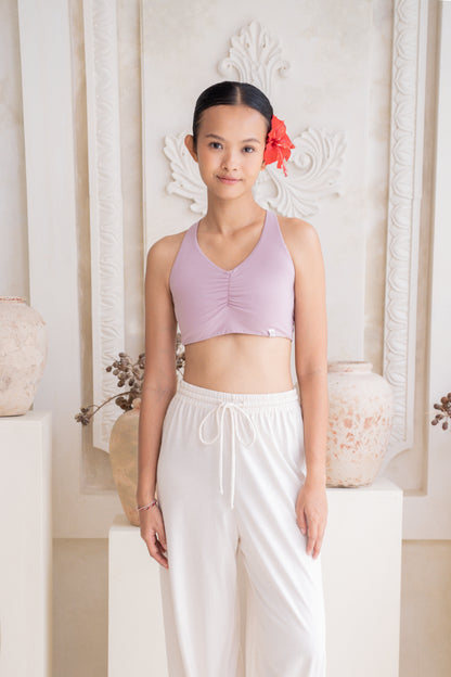 Lalita Cross Back Top - Mauve