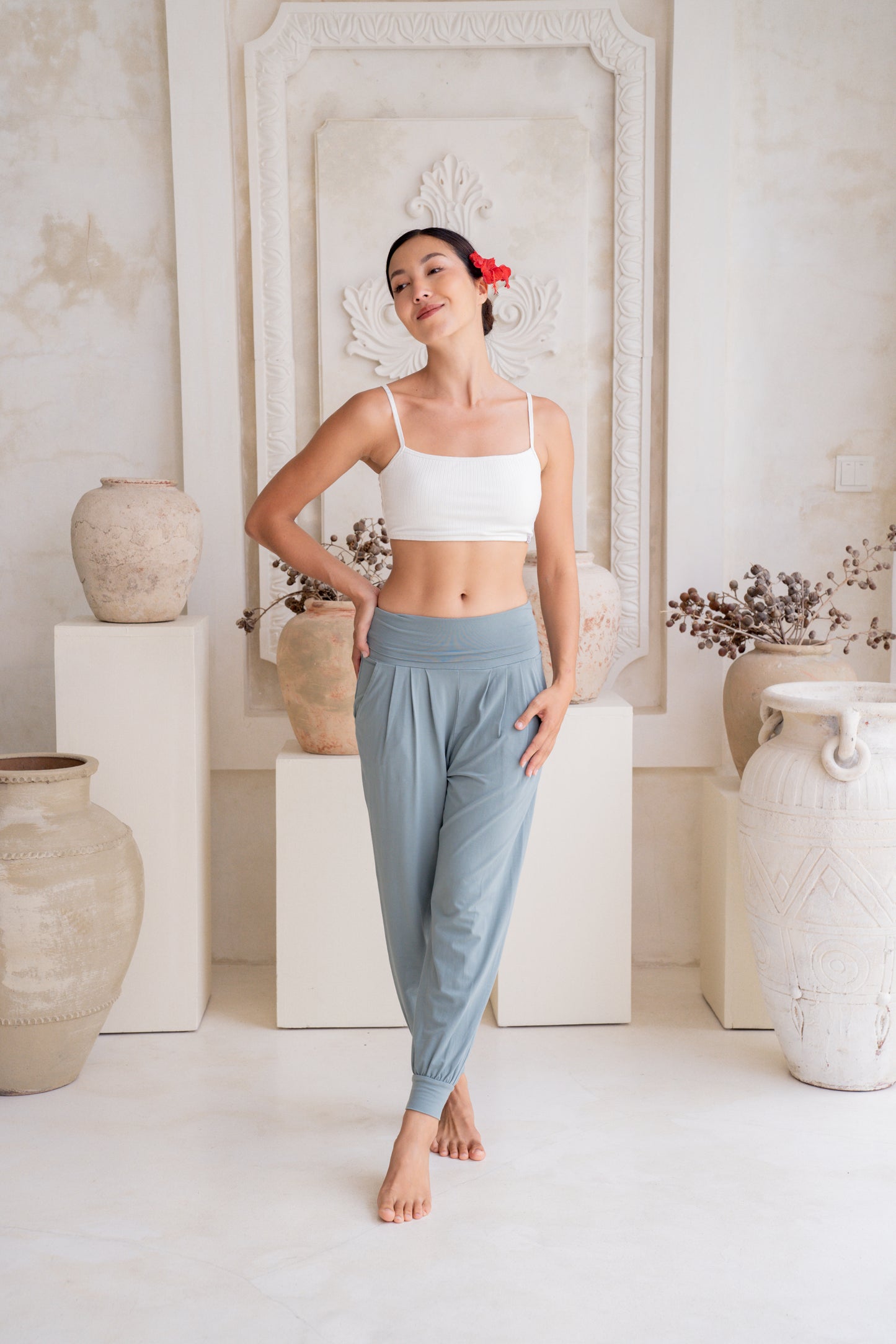 Hatha Aladdin Pants - Sage