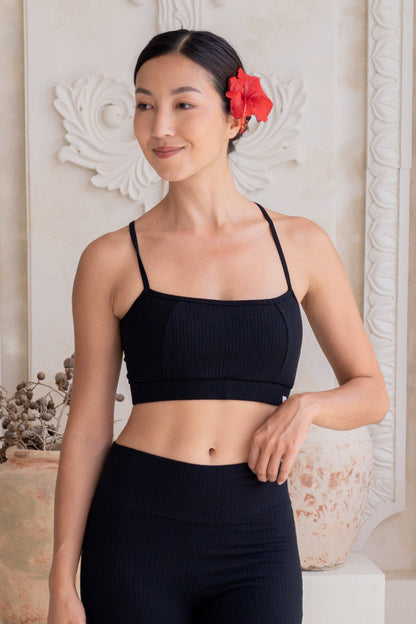 Vira Rib Top - Noir