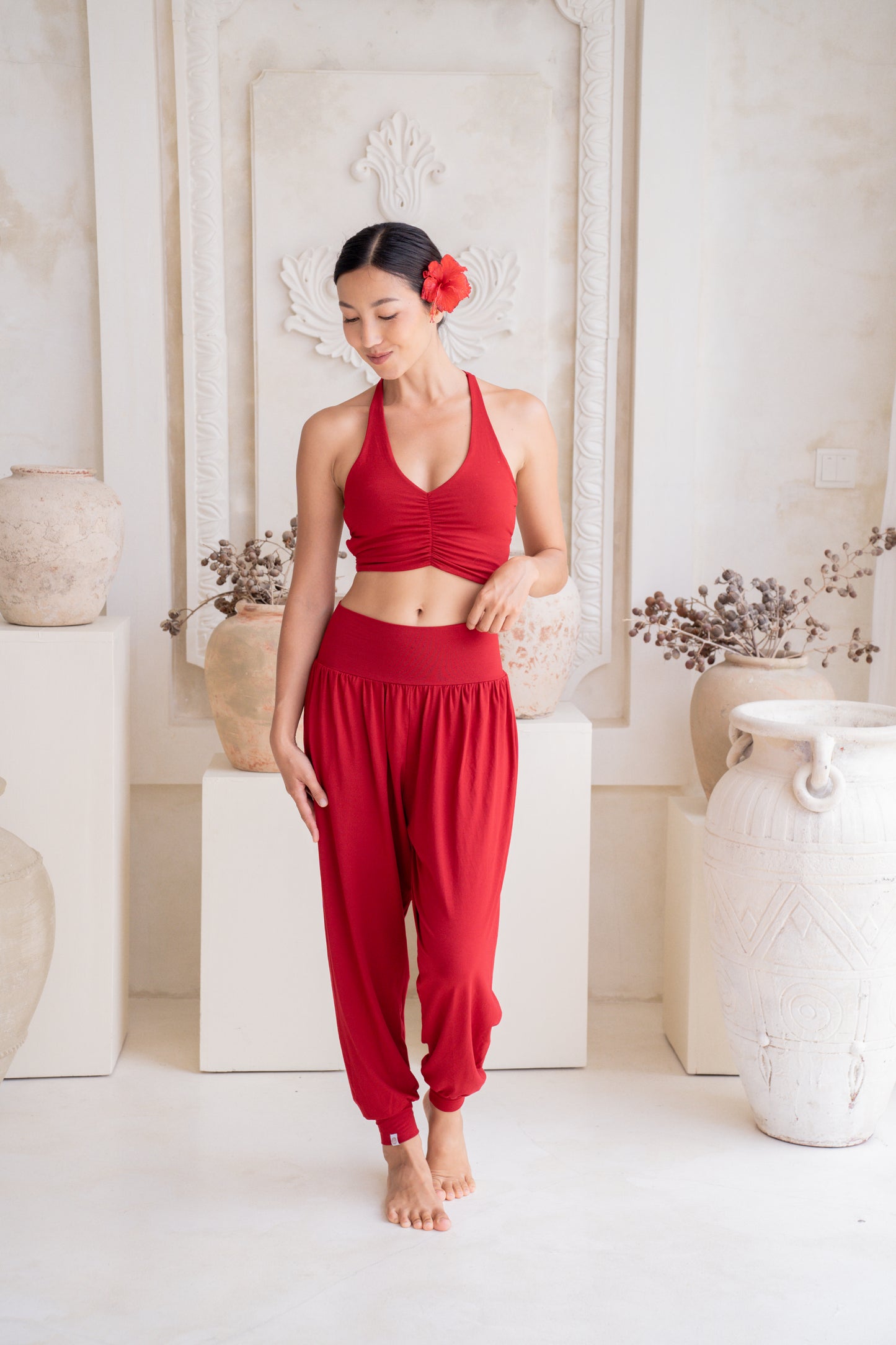 Samata Harem Pants - Wild Rose