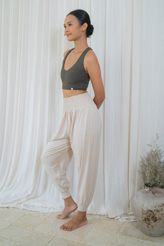 Surya Harem Pants - Seashell